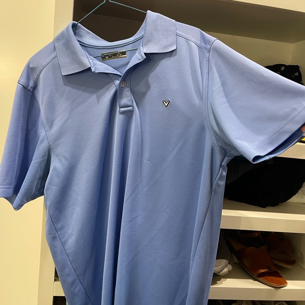 Callaway Blue Performance Polo Shirt
